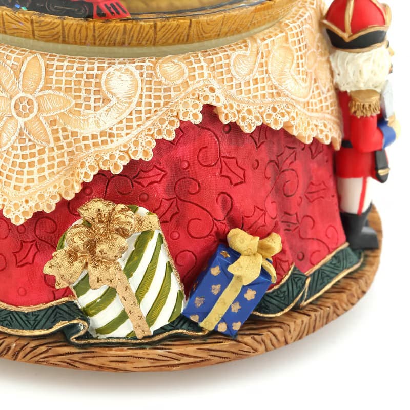 聖誕小火車 水晶球音樂盒情人節生日聖誕交換禮物胡桃鉗聖誕樹燈