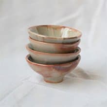 志野白瓷小茶杯組