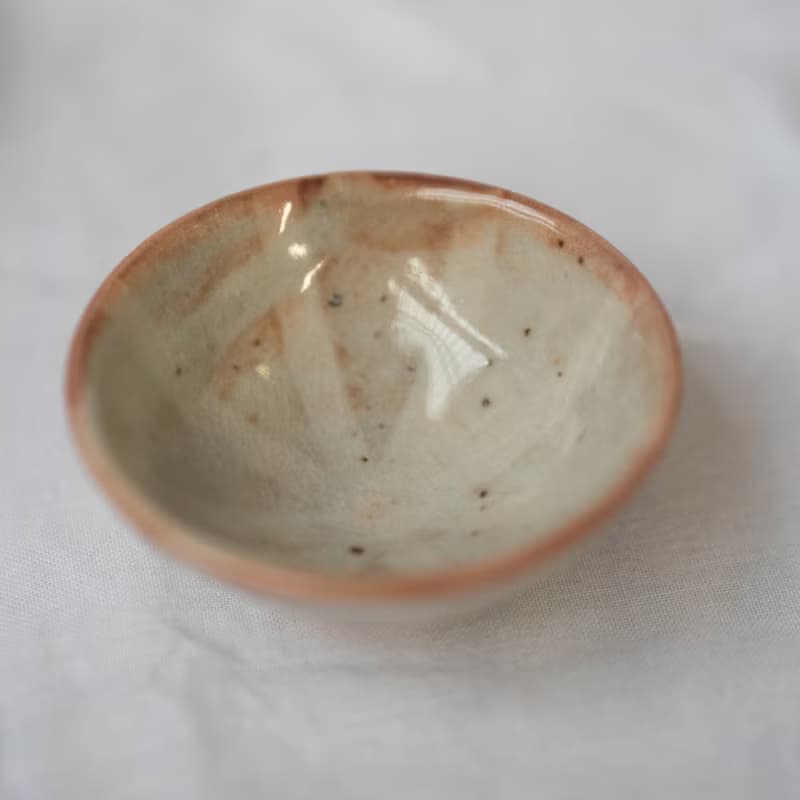 志野白瓷小茶杯組