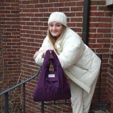 時尚摺疊手挽袋