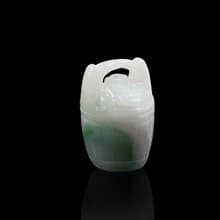 【財源滾滾】飄花翡翠一桶金項鍊 | 天然緬甸玉A貨翡翠 | 送禮