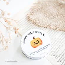Scented candle, 30 g. Happy Halloween gift, giveaway