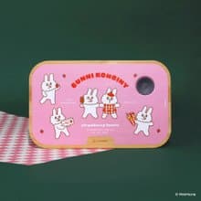 環保便當盒 BUNNI KONBINY - 兔兔愛草莓 網紅聯名