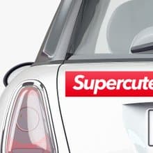 極度可愛 Supercute 防水貼紙組合 可貼筆電 行李箱 汽機車 147