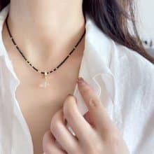 プチ天然石のネックレス　1本　ペンダントトップなし