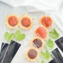 【WS │手工花 】單支編織花 毛線花 太陽花 畢業花束 七夕