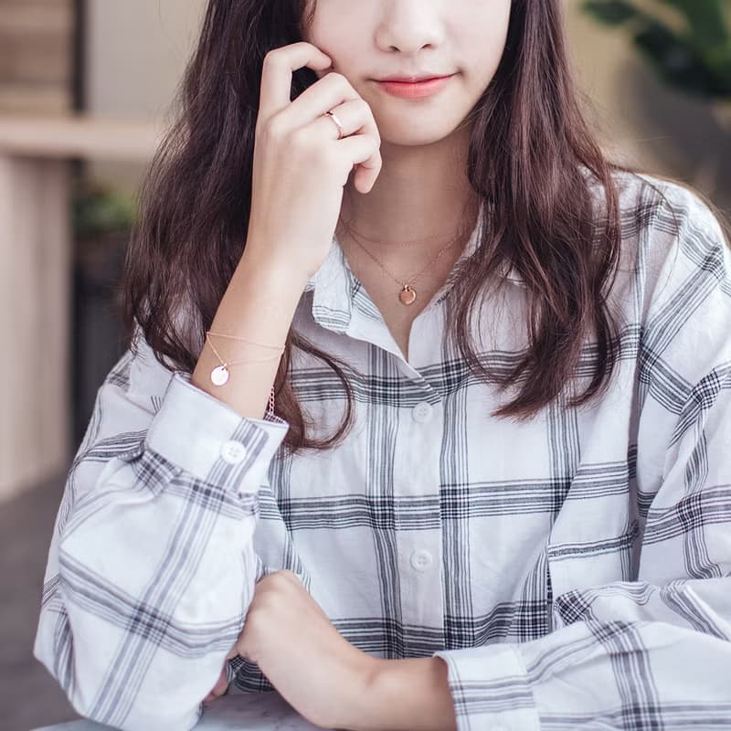 純真原點細緻 925純銀 手鍊