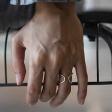 Swing Ring 純銀尾戒