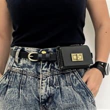 多功能手工皮革腰包 手拿包 真皮零錢包 真皮手工卡包 最佳禮物