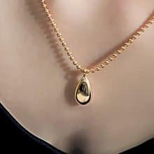 Drop 水滴項鍊  | 純銀 | 免運 | Belinda輕珠寶