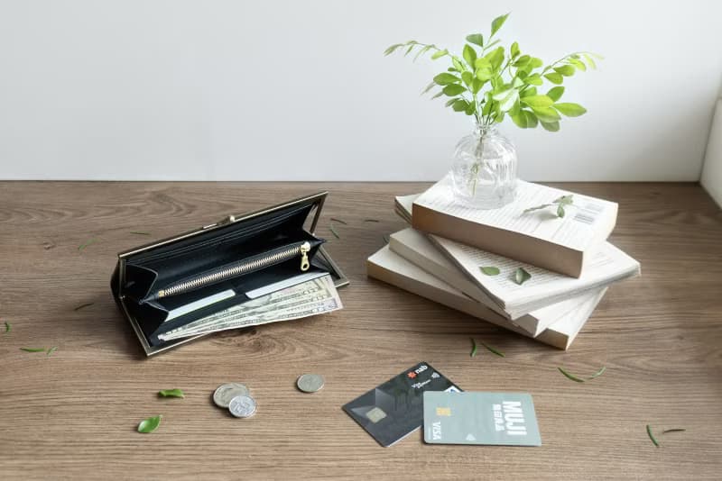 呂黑  水滴口金長夾 丨耐髒 防潑水 手作牛皮錢包丨禮物紀念