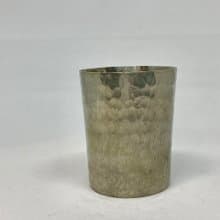 清酒杯/燒酌杯/基本長型純錫杯(小杯),青冶金工手作鍛純錫杯
