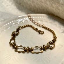 老林雜貨 | 黃銅設計手鍊-黃銅框框