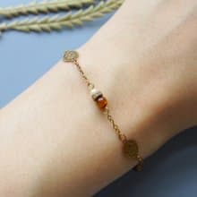 蕾絲 - 水晶 礦石 手鍊 手環 (13色)