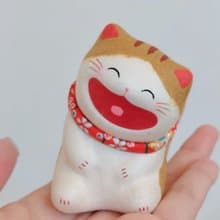 日本【RYUKODO】授權-開運捧富招財貓|禮物|結婚|聖誕禮盒|入厝