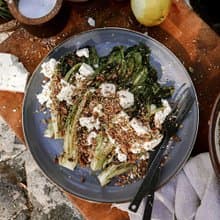 【兩入一組】Barebones 琺瑯沙拉盤組 CKW-374 / 石灰