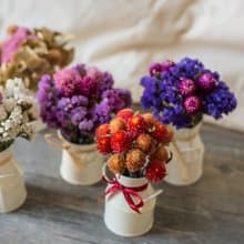 Fleurir朵朵時光.乾燥花莓果小花園.乾燥花禮婚禮小物.畢業禮物