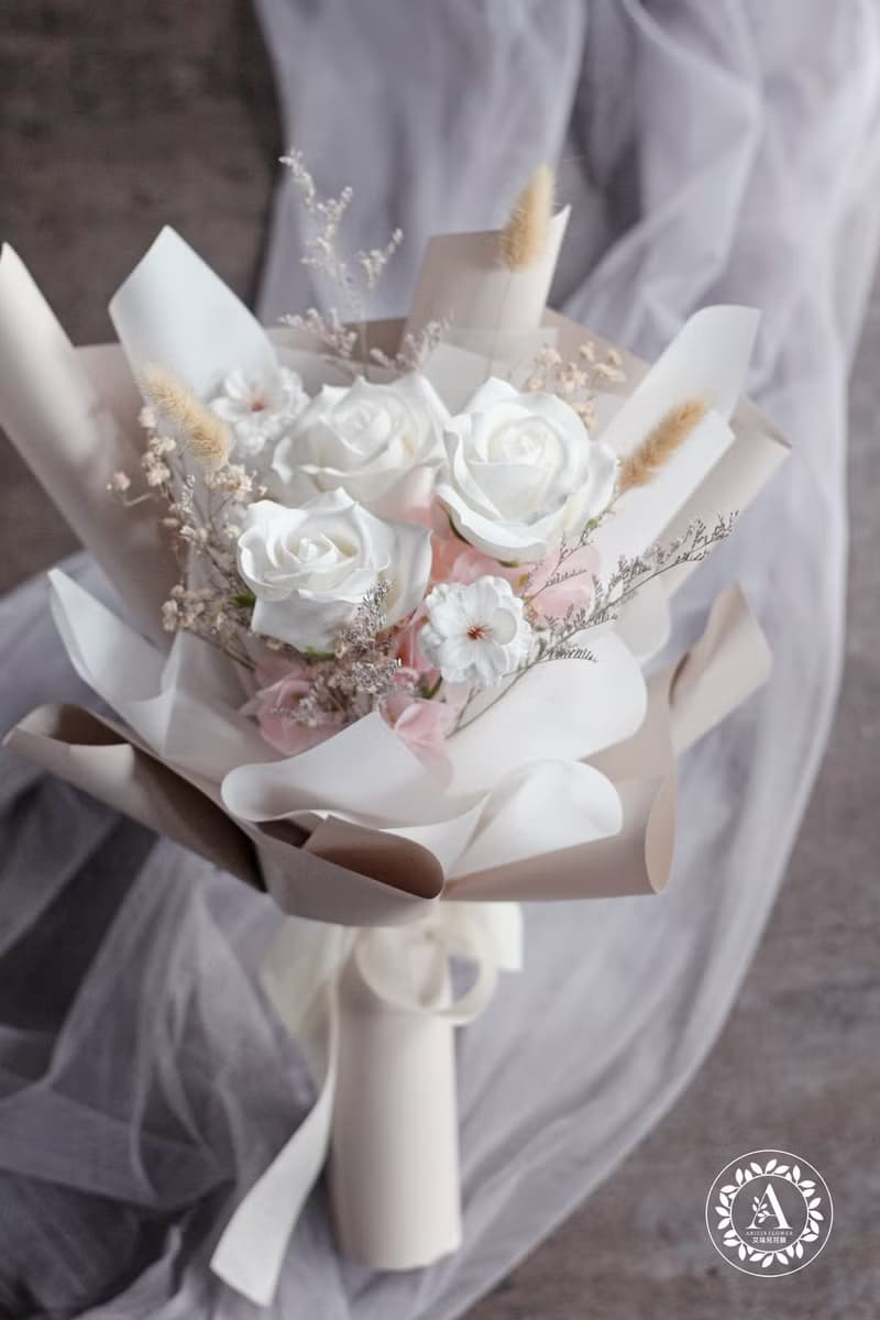 包裝花束 / 香芬皂花系列 / 浪漫玫瑰香氛皂花束