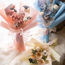 繽紛祝福畢業花束 - 永生花禮 | 畢業禮物 (附提袋)