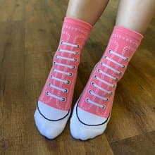 推薦【SOCKS鞋型襪】PINK LADY│中筒襪 男襪 女襪 | 交換禮物