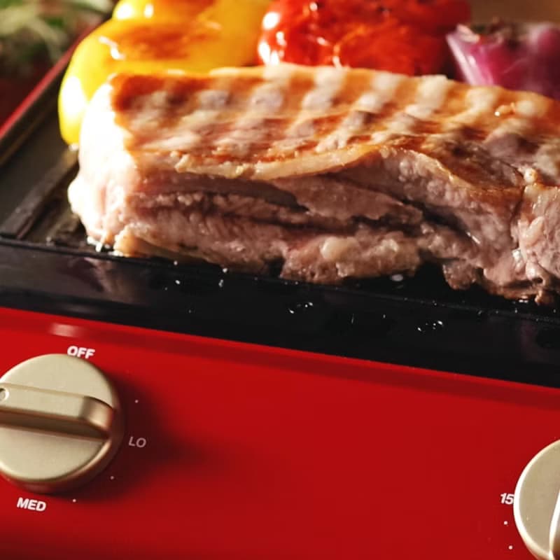 日本BRUNO 雙人厚燒三明治機BOE084(杏子灰)