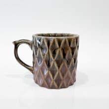 柴燒鑽石咖啡杯(1個)