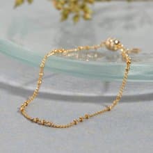 petit point bracelet GD ニッケルフリーマグネットブレスレット　磁石で着脱簡単なシンプルブレスレット　ゴールド