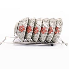 不鏽鋼碗架 碗盤架 鍋蓋架 特殊結構設計強力融通性大小盤通用