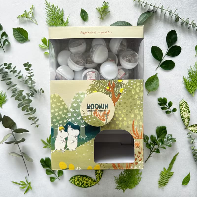 【Pinkoi x Moomin】超限量果茶扭蛋機禮盒 附金句紙條(Moomin)