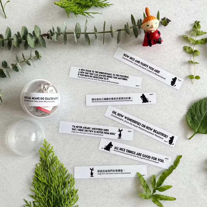【Pinkoi x Moomin】超限量果茶扭蛋機禮盒 附金句紙條(Moomin)