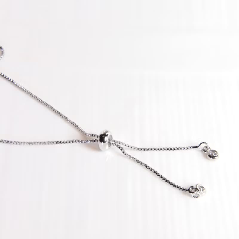 隨形閃靈鑽x海藍寶x天河石手鍊 Free size 淨化/溝能能力/幸運