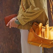 植鞣皮革水桶包 全牛皮襯衫 Apple watch錶帶 法式包邊拉鍊短夾