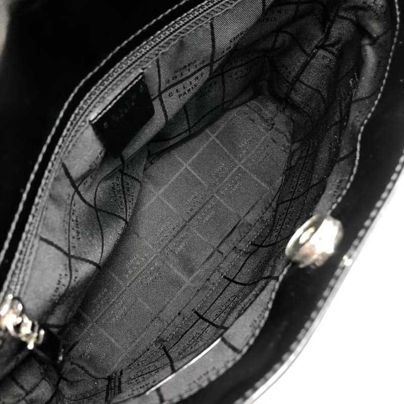 【 日本直送　名牌中古包 】CELINE セリーヌ ハンドバッグ ブラック ロゴ PVC レザー vintage ヴィンテージ オールド vzeeur