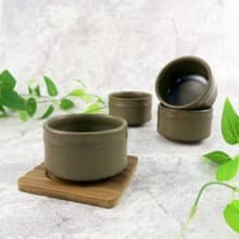 添興窯/竹碳陶品茗杯-大/一入