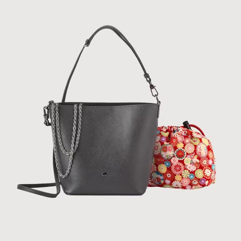 莎蔻拉-A系列 水桶包-黑色/BF857-30-BK