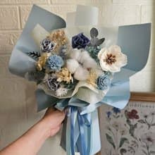 永生玫瑰花束 祝福 情人節 榮陞 畢業 謝師 母親節 生日 退休