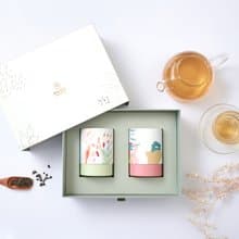 金萱綠茶小葉紅茶禮盒組