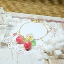 草莓手鍊【甜美任性】