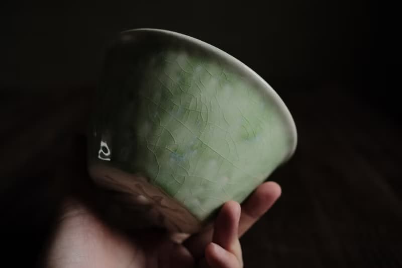 白層・琉璃海・翡・敞口花盆