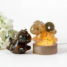 水晶 招財 馬上有錢禮盒組 | 天然石擺飾 | 生日 聖誕禮盒