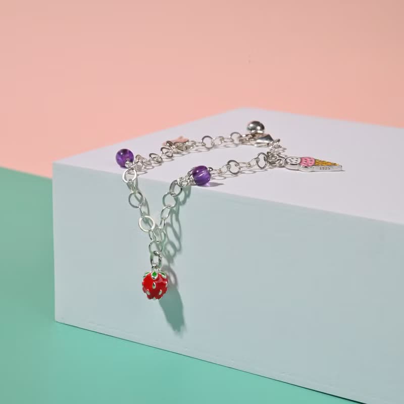 童趣-兒童純銀手鍊/手工串珠