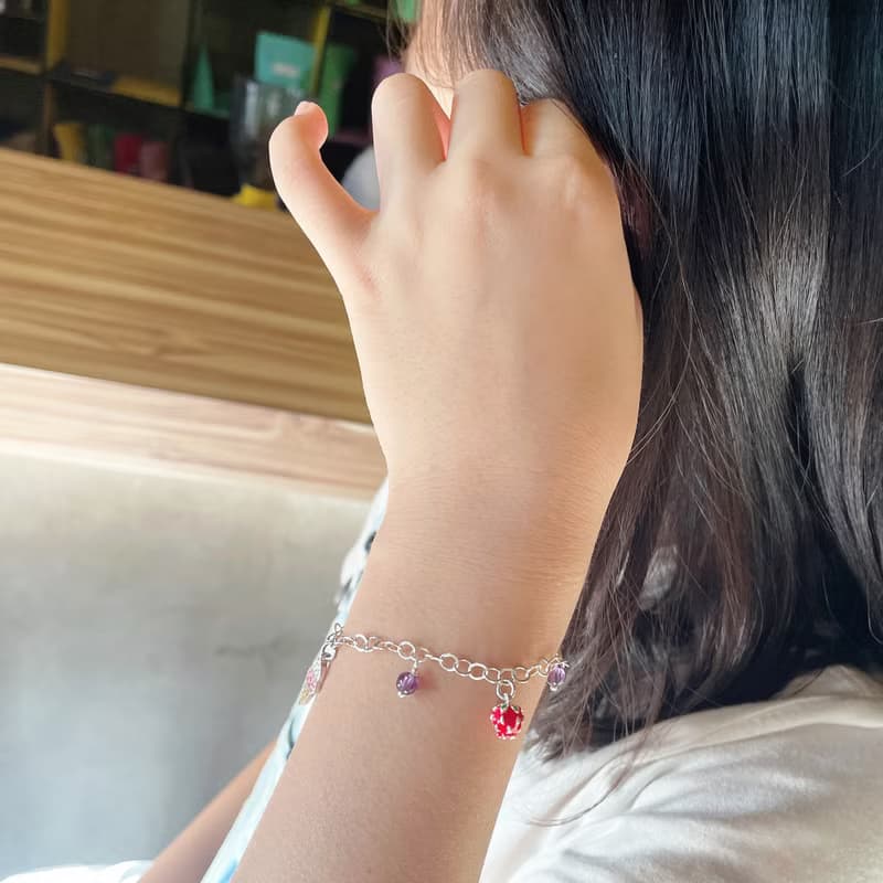 童趣-兒童純銀手鍊/手工串珠