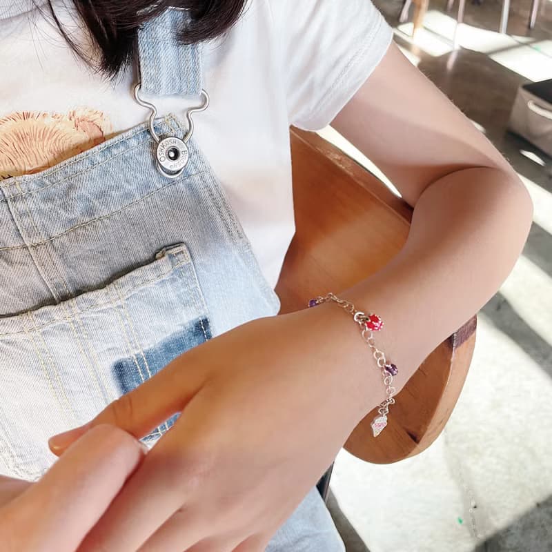 童趣-兒童純銀手鍊/手工串珠