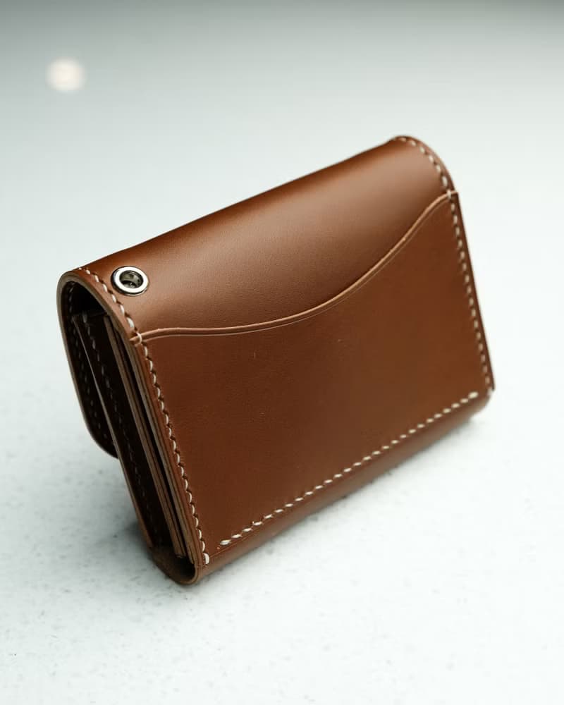 【韓國 革工作坊】Free Hot Stamp Italian Leather Colored Zipper Wallet 8 Colors  V2