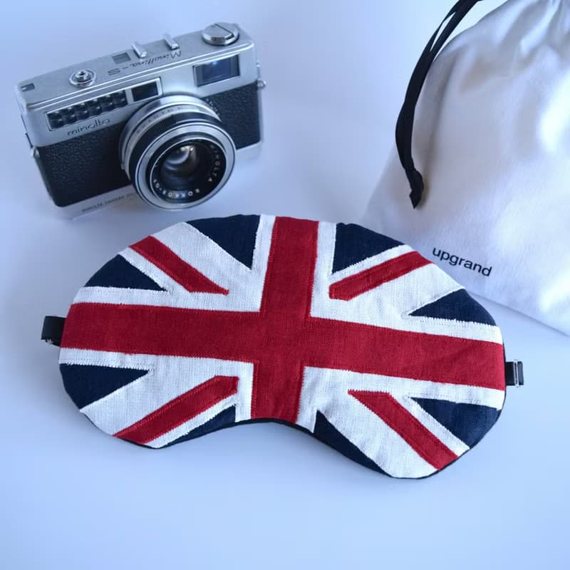 日本眼罩 英國UK |可調整長度 | 有附收納袋 | 旅行 | 生日免運費