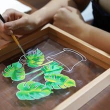 IARTS 熱門原創透明系手繪框－植物系列 一人成行