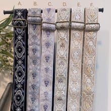 心心相印 刺繡手機背帶 可調節背帶 好煩小姐