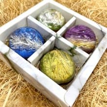 日本胺基酸寶石皂 4顆禮盒包裝 #聖誕節禮物 #交換禮物