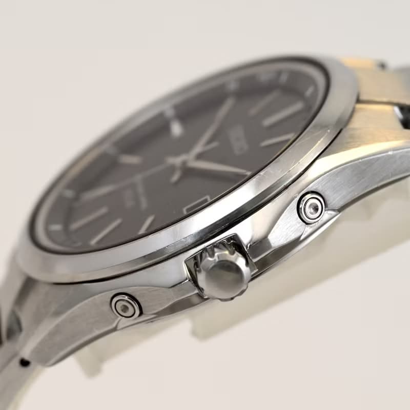 送料無料 SEIKO セイコー ブライツ / 電波ソーラー 男性用腕時計 40mm 黒文字盤 7B24-0BN0
