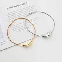 【 マグネット チョーカー ネックレス 003 名入れ 】 シンプル チェーン 刻印 ギフト QU03U